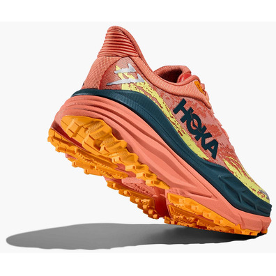 Zapatilla Hoka Stinson 7 W Coral