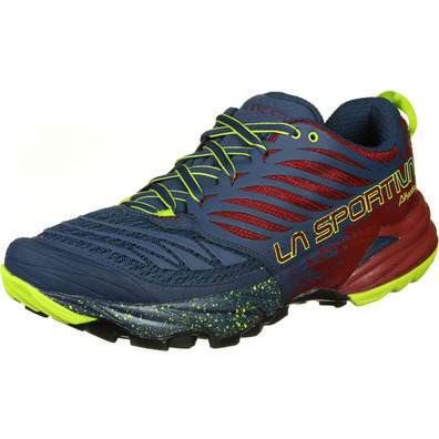 Zapatillas La Sportiva Akasha Azul/Rojo/Lima