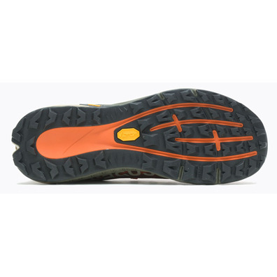 Zapatilla Merrell Agility Peak 4 GTX Naranja/Oliva