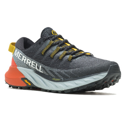 Zapatilla Merrell Agility Peak 4 Negro/Gris/Amarillo