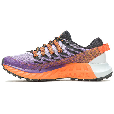 Zapatilla Merrell Agility Peak 4 Violeta/Naranja