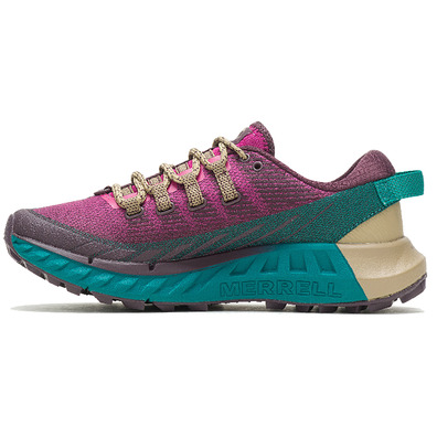 Zapatilla Merrell Agility Peak 4 W Fucsia/Aguamarina