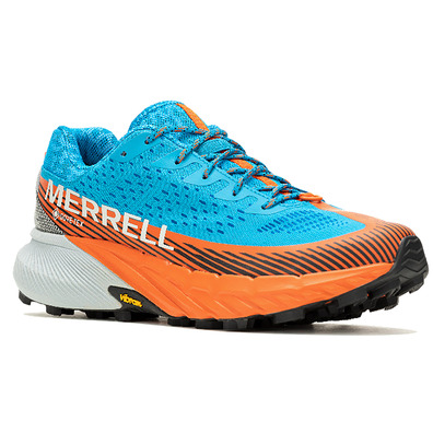 Zapatilla Merrell Agility Peak 5 GTX Azul/Naranja