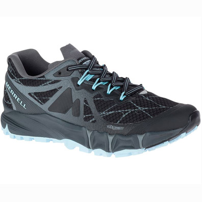 Zapatilla Merrell Agility Peak Flex W Negro/Azul