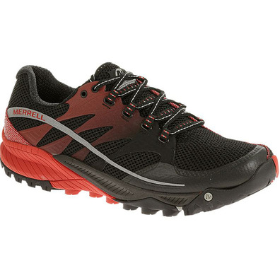 Zapatilla Merrell All Out Charge Negro/Naranja