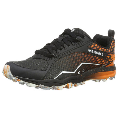 Zapatilla Merrell All Out Crush Tough Mudder W Negro/Naranja