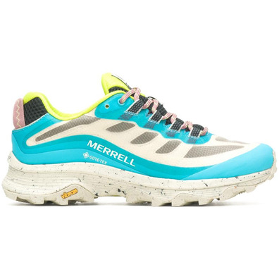 Zapatilla Merrell Moab Speed GTX W Beige/Azul