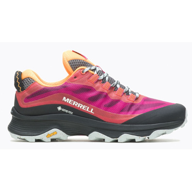 Zapatilla Merrell Moab Speed GTX W Fucsia/Naranja