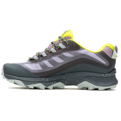 Zapatilla Merrell Moab Speed GTX W Negro/Gris/Amarillo