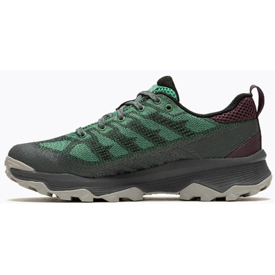 Zapatilla Merrell Speed Eco WP W Verde/Granate