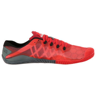 Zapatillas Merrell Vapor Glove 3 Rojo/Gris