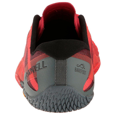 Zapatillas Merrell Vapor Glove 3 Rojo/Gris