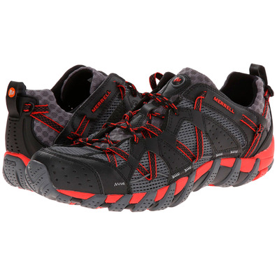 Zapatillas Merrell Waterpro Maipo Negro/Rojo