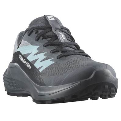 Zapatilla Salomon Alphaglide GTX W Gris/Aguamarina