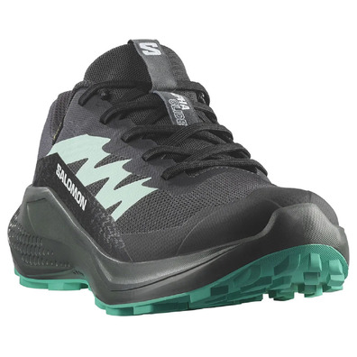 Zapatilla Salomon Alphaglide GTX W Negro/Verde
