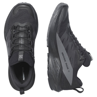 Zapatilla Salomon Sense Ride 5 GTX W Negro