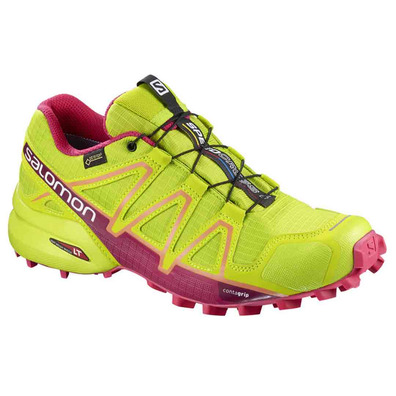 Zapatilla Salomon Speedcross 4 GTX W Lima/Rosa