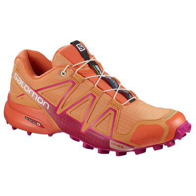 Zapatilla Salomon Speedcross 4 W Naranja/Fucsia