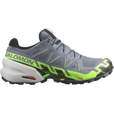 Zapatilla Salomon Speedcross 6 GTX Gris/Lima