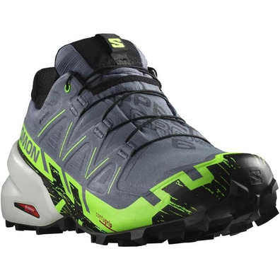 Zapatilla Salomon Speedcross 6 GTX Gris/Lima