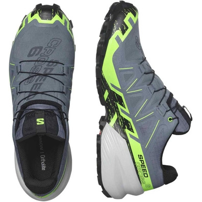 Zapatilla Salomon Speedcross 6 GTX Gris/Lima