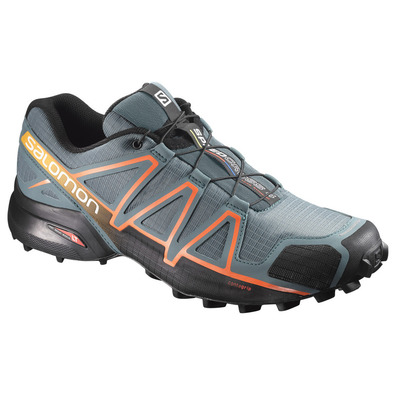 Zapatilla Salomon Speedcross 4 Antracita/Naranja/Negro