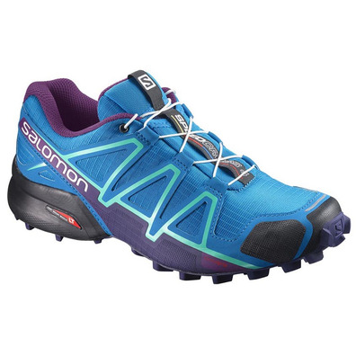 Zapatilla Salomon Speedcross 4 W Azul/Morado