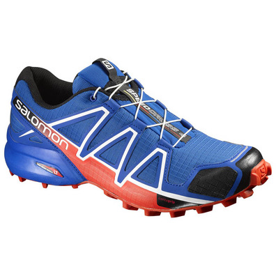 Zapatilla Salomon Speedcross 4 Azul/Negro/Naranja