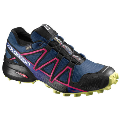 Zapatilla Salomon Speedcross 4 GTX W Marino/Fucsia/Negro