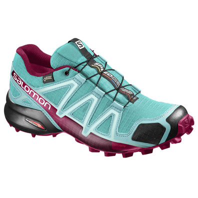 Zapatilla Salomon Speedcross 4 GTX W Turquesa/Fucsia