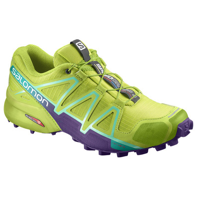 Zapatilla Salomon Speedcross 4 W Lima/Morado