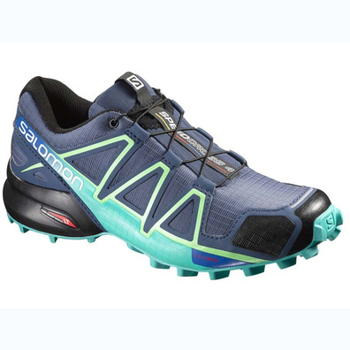 Zapatilla Salomon Speedcross 4 W Marino/Turquesa