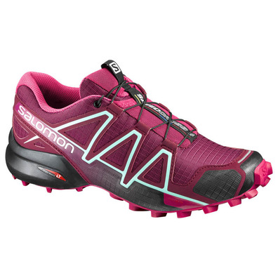 Zapatilla Salomon Speedcross 4 W Morado/Fucsia