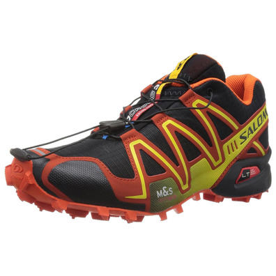 Zapatilla Salomon Speedcross 3 Negro/Naranja/Amarillo