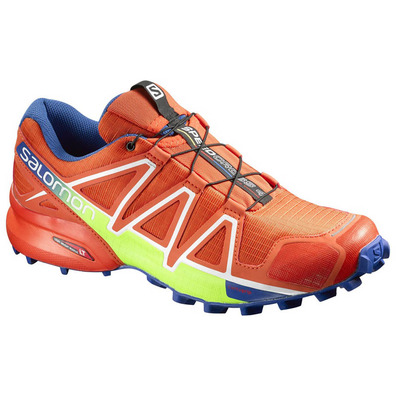 Zapatilla Salomon Speedcross 4 Rojo/Azul/Amarillo