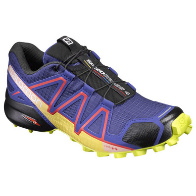 Zapatilla Salomon Speedcross 4 W Violeta/Amarillo