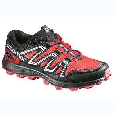 Zapatilla Salomon Speedtrak W Rojo/Negro