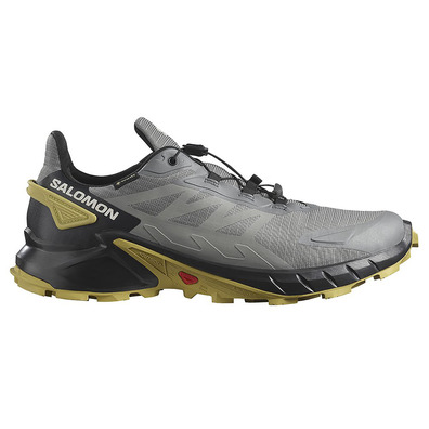 Zapatilla Salomon Supercross 4 GTX Gris/Mostaza