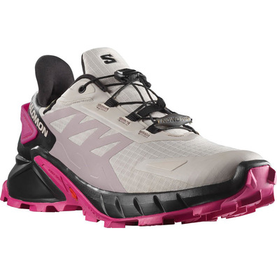 Zapatilla Salomon Supercross 4 GTX W Rosa/Gris/Negro