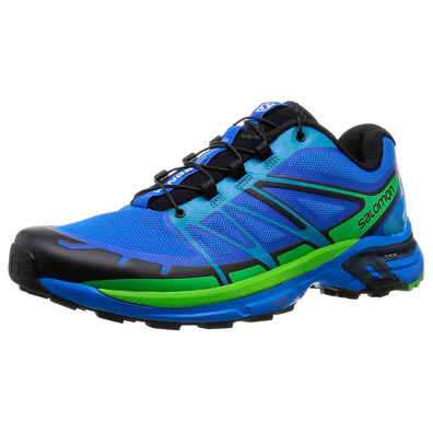 Zapatillas Salomon Wings Pro 2 Azul/Verde