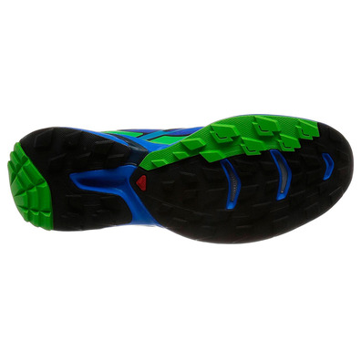 Zapatillas Salomon Wings Pro 2 Azul/Verde