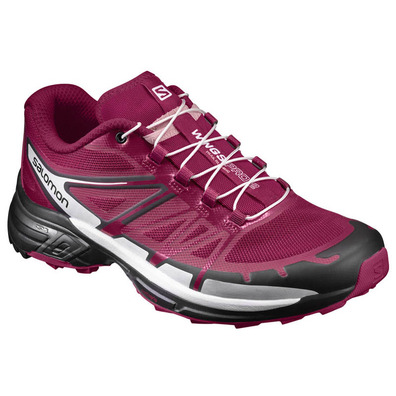 Zapatilla Salomon Wings Pro 2 W Fucsia/Blanco/Negro