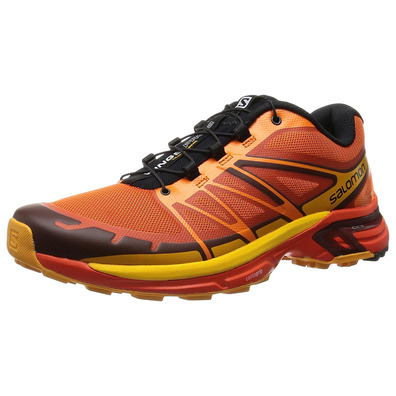 Zapatilla Salomon Wings Pro 2 Naranja/Negro