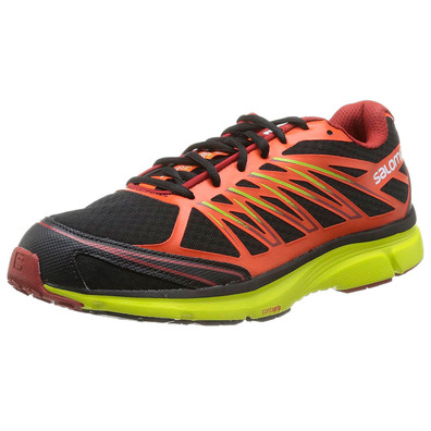 Zapatillas Salomon X-Tour 2 Rojo/Negro/Verde Pistacho