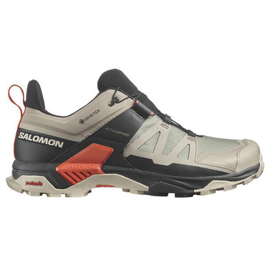 Zapatilla Salomon X Ultra 4 GTX Gris verdoso/Negro