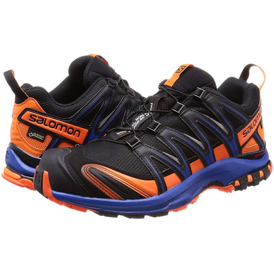 Zapatillas Salomon XA PRO 3D GTX LTD Negro/Naranja/Azul