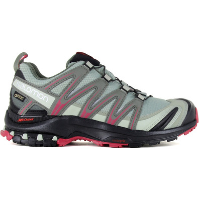 Zapatillas Salomon XA PRO 3D GTX W Gris/Fucsia/Negro