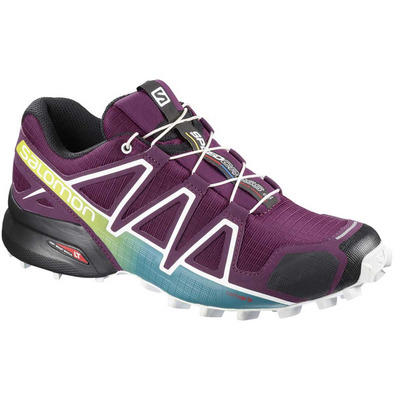 Zapatilla Speedcross 4 W Morado/Blanco