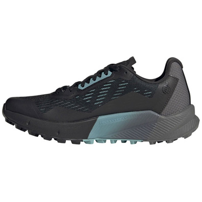 Zapatillas Adidas Terrex Agravic Flow 2 GTX W Negro/Azul