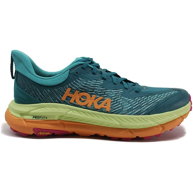 Zapatillas Hoka Mafate Speed 4 W Aguamarina/Coral